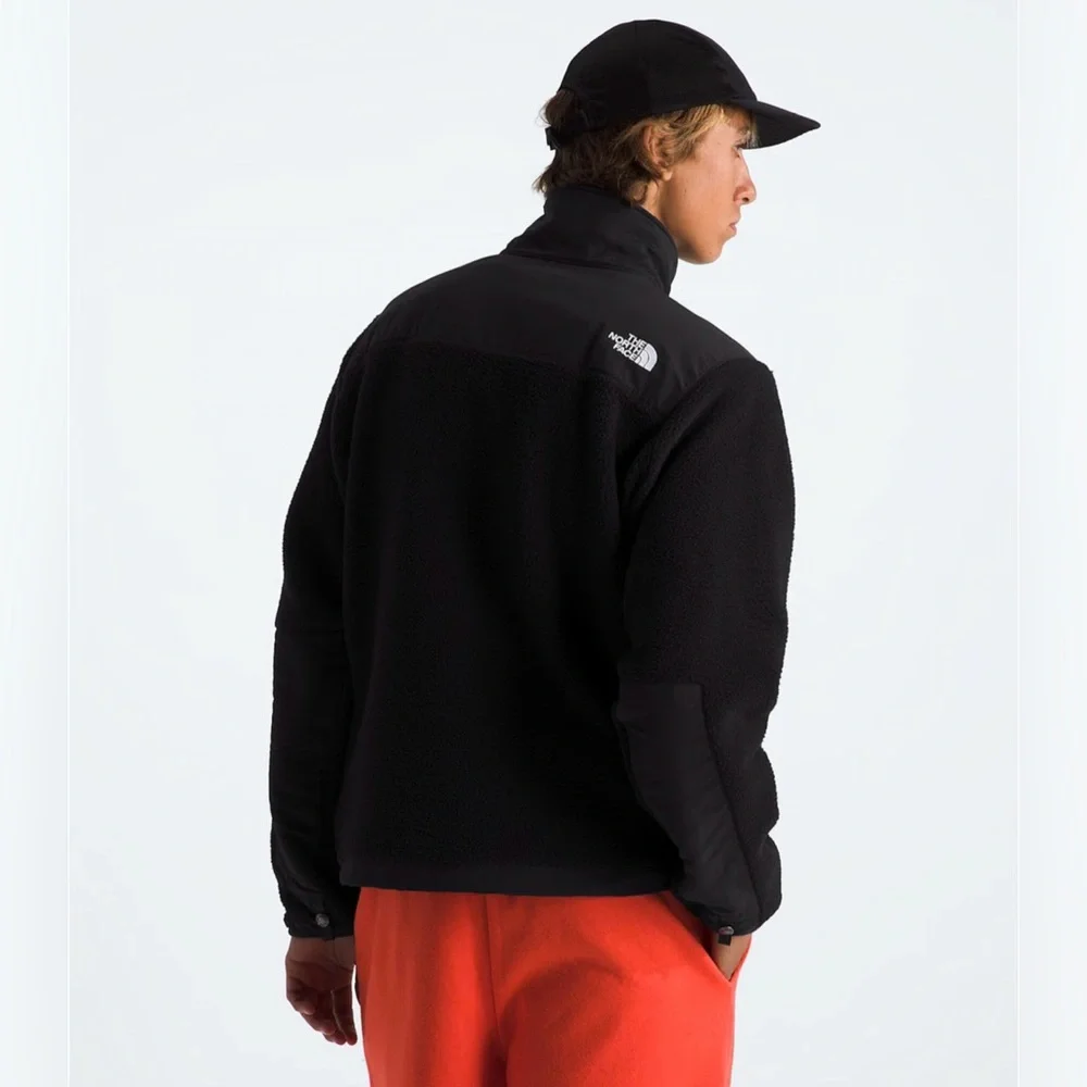 The North Face Black Fleece Jacket Retro Denali Jacket Windbreaker Ski S…